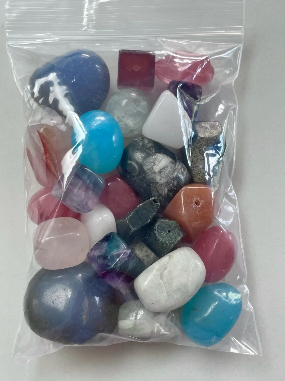 Misc. LOT of Colorful Gemstone Beads for Jewelry Making